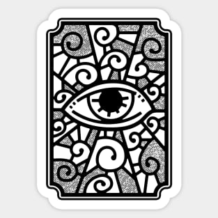 ornate eye Sticker